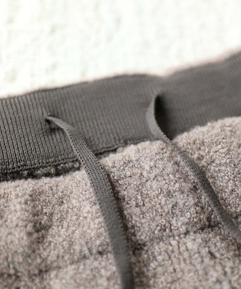 BOUCLE KNIT PANTS
