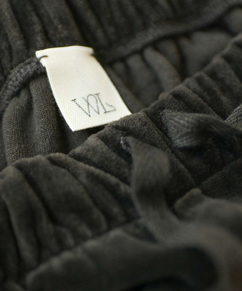 【coming soon】COTTON VELOUR WIDE PANTS