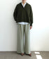 【8/28発売】COTTON SILK DOUBLEFACE HALF ZIP PULLOVER