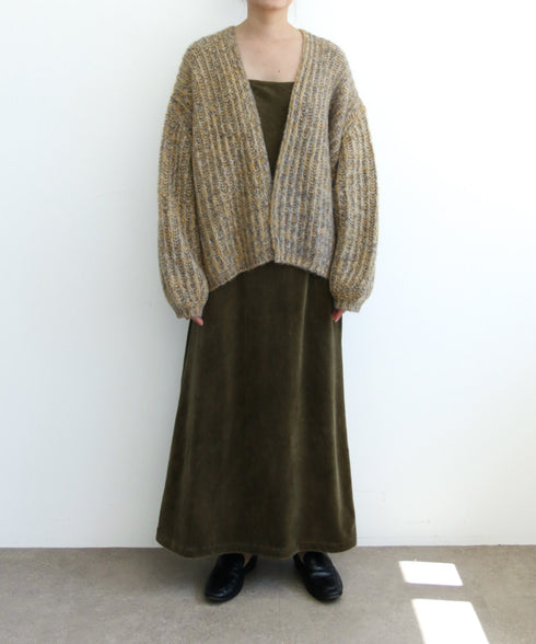 MIX MOHAIR CARDIGAN