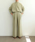 MERINO WOOL WIDE PANTS