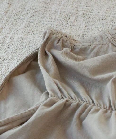 natural dye mint jersey sleeveless top