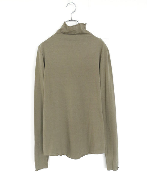 【coming soon】COTTON CASHMERE HIGH NECK T