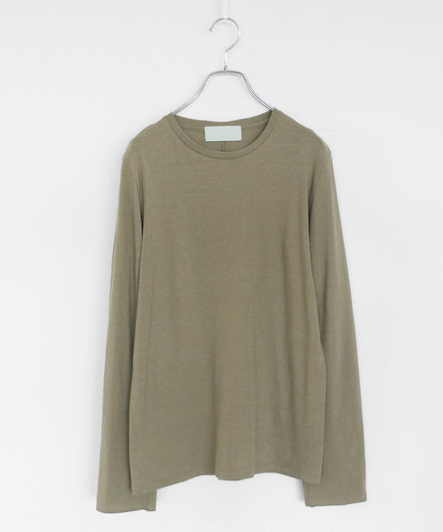 【coming soon】COTTON CASHMERE CREW NECK T