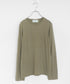 【coming soon】COTTON CASHMERE CREW NECK T