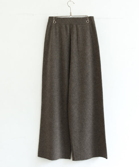 MERINO WOOL WIDE PANTS