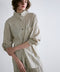 hemp orgnic cotton high neck shirt