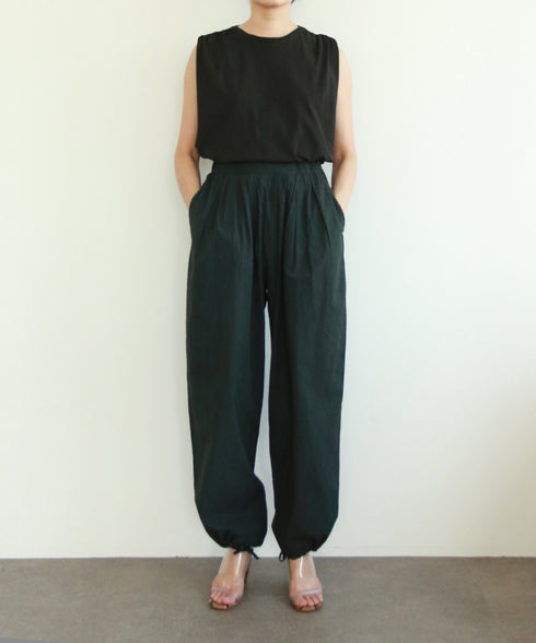 natural dye mint jersey sleeveless top