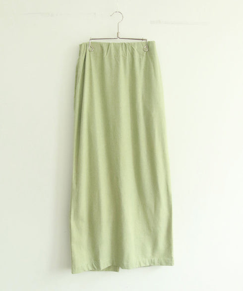 natural dye silk nep skirt