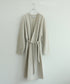 boiled wool long cardigan