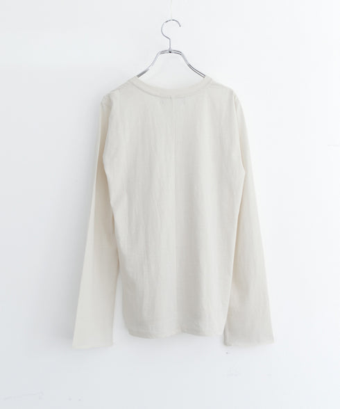 【coming soon】COTTON CASHMERE V-NECK T