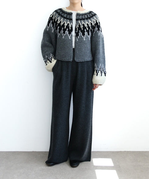 NORDIC HAND KNIT CARDIGAN