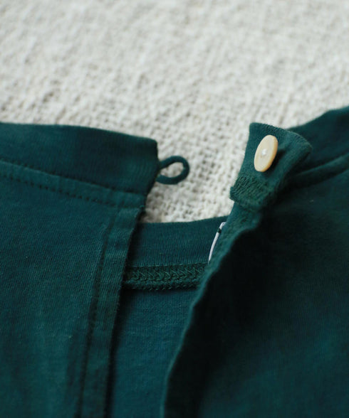 organic cotton jersey dolman dress