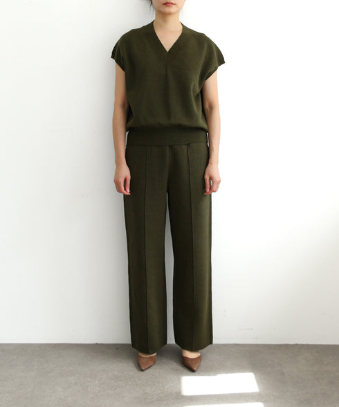 【8/28発売】COTTON SILK DOUBLEFACE VEST