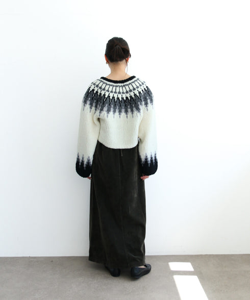NORDIC HAND KNIT CARDIGAN
