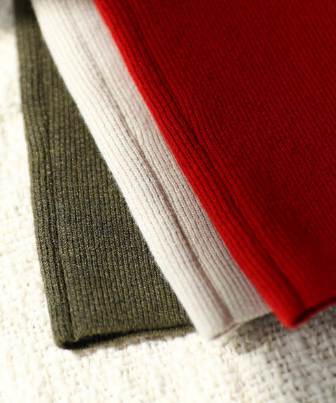 【8/28発売】COTTON SILK DOUBLEFACE PANTS