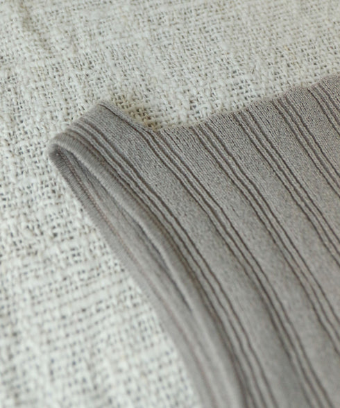 paper rib knit dress