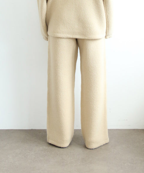 BOUCLE KNIT PANTS