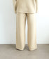 BOUCLE KNIT PANTS