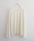 cotton cashmere crew neck T