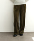 【coming soon】COTTON VELOUR WIDE PANTS