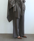 MERINO WOOL WIDE PANTS