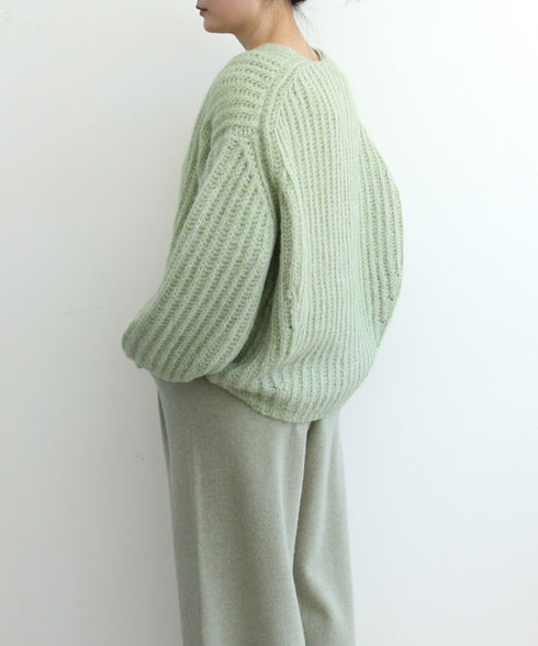 MIX MOHAIR CARDIGAN