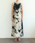 natural dye silk nep camisole dress