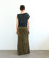 【coming soon】COTTON VELOUR LONG SKIRT