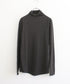 cotton cashmere high neck T