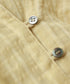 natural dye sheer cotton check gather blouse