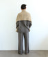 MERINO WOOL WIDE PANTS