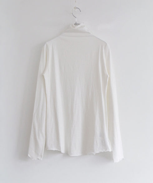 【coming soon】COTTON CASHMERE HIGH NECK T
