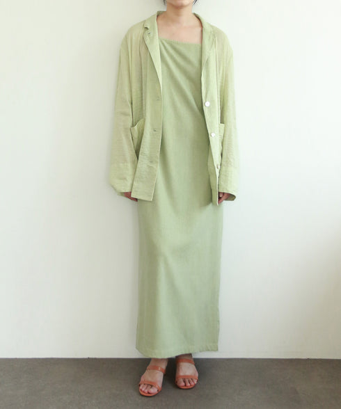 natural dye silk nep camisole dress