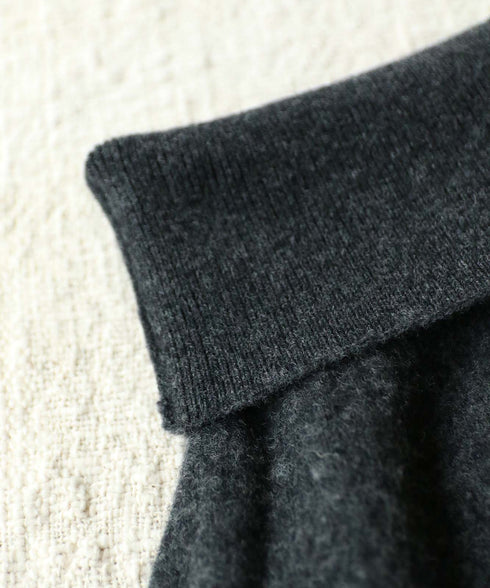 MERINO WOOL FLARE SKIRT
