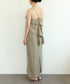 natural dye silk nep wrap camisole