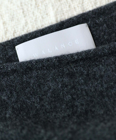 MERINO WOOL ASYMMETRY VEST