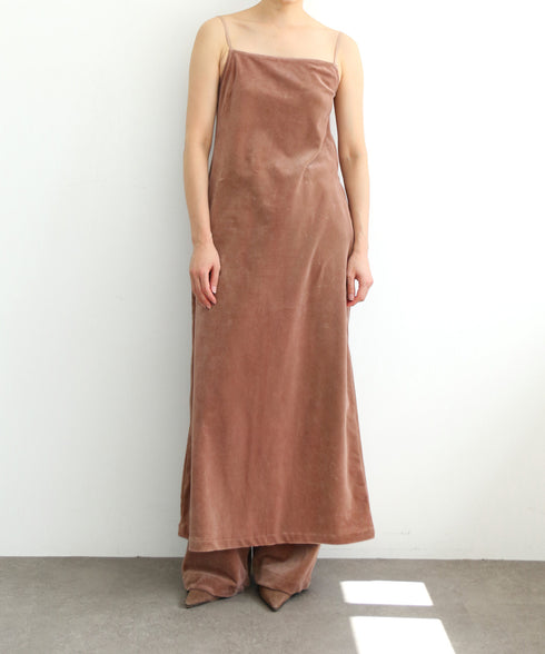 【coming soon】COTTON VELOUR WIDE PANTS