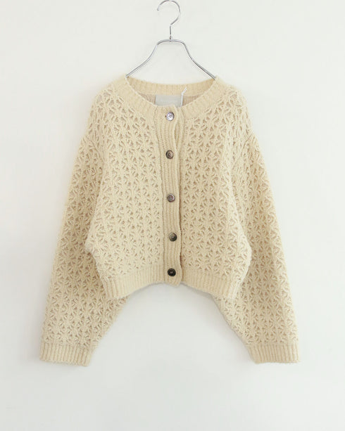 crochet double knit cardigan