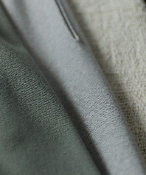 seawool×organic cotton knit pants