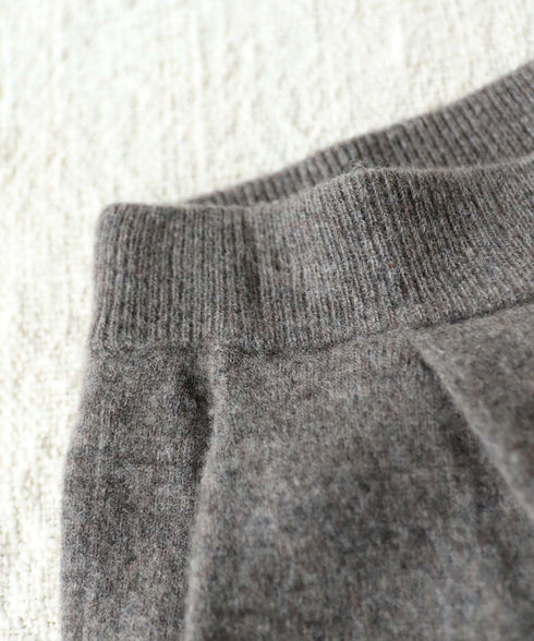 MERINO WOOL WIDE PANTS