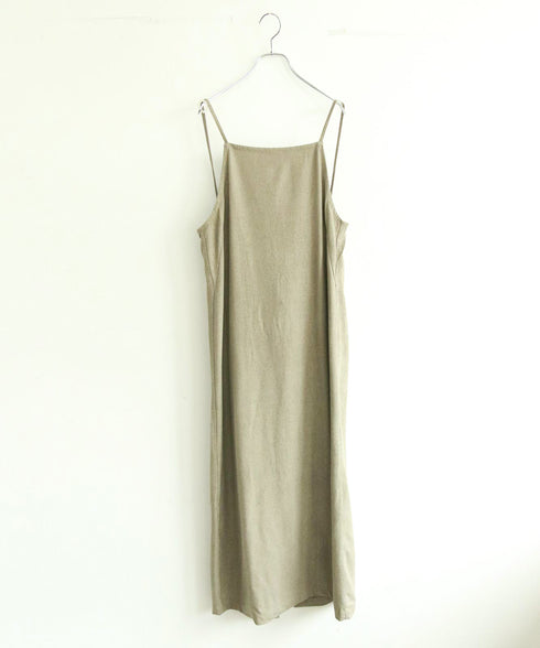 natural dye silk nep camisole dress