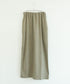 natural dye silk nep skirt