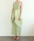 natural dye silk nep camisole dress