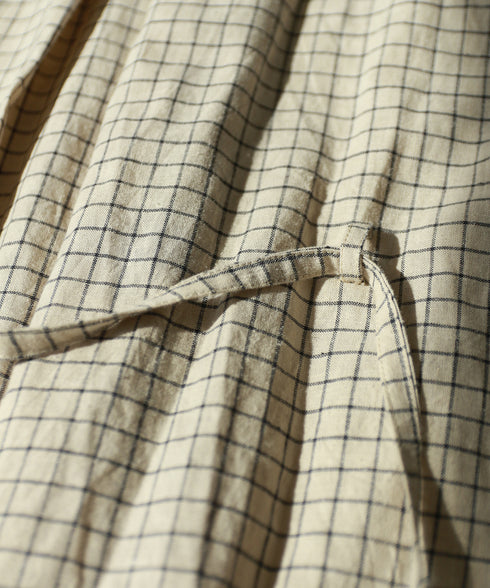 hemp orgnic cotton high neck shirt