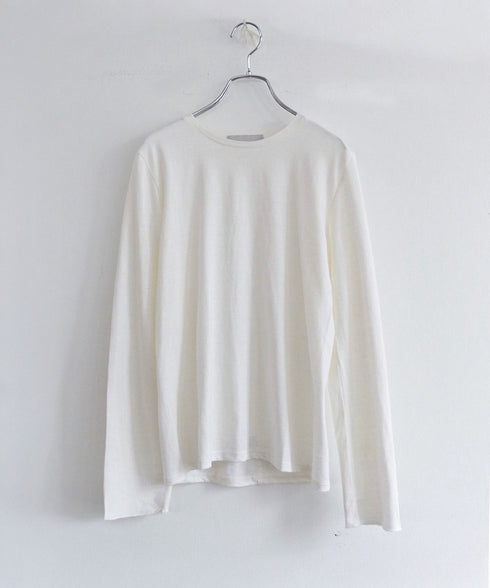 【coming soon】COTTON CASHMERE CREW NECK T