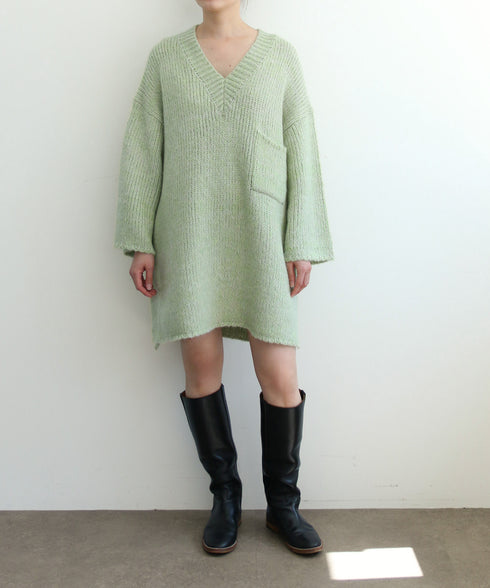 MIX MOHAIR PULLOVER