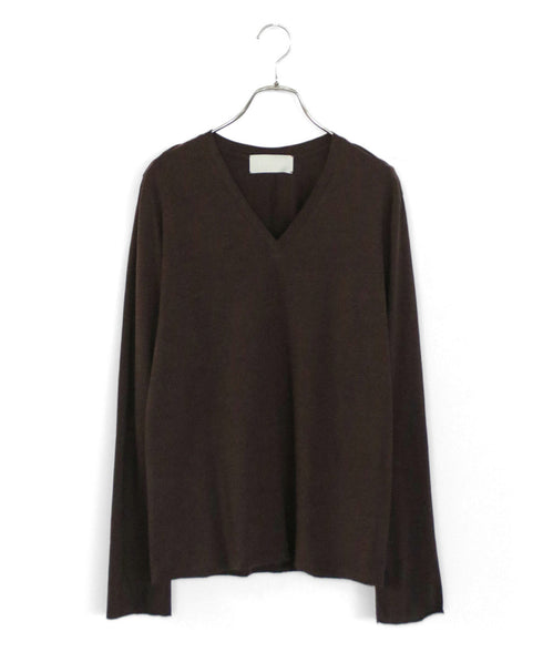 【coming soon】COTTON CASHMERE V-NECK T
