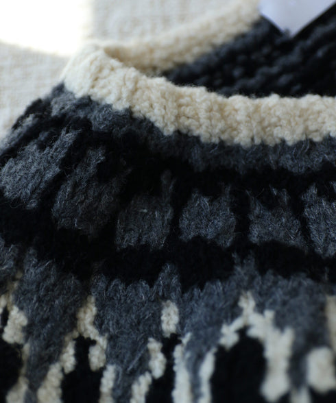 NORDIC HAND KNIT CARDIGAN