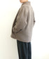 BOUCLE KNIT ZIP BLOUSON